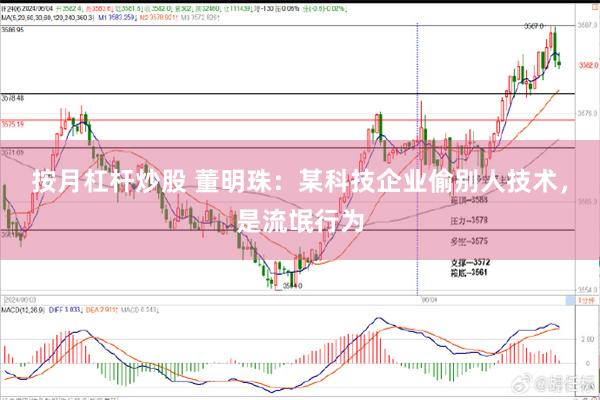 按月杠杆炒股 董明珠：某科技企业偷别人技术，是流氓行为