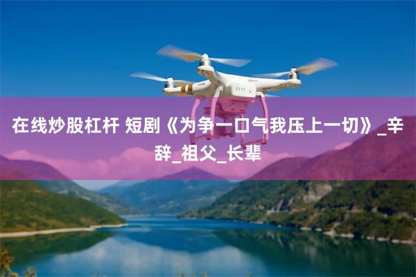 在线炒股杠杆 短剧《为争一口气我压上一切》_辛辞_祖父_长辈