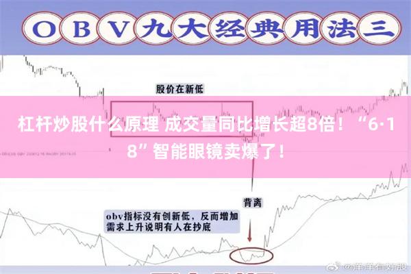 杠杆炒股什么原理 成交量同比增长超8倍！“6·18”智能眼镜卖爆了！
