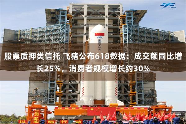 股票质押类信托 飞猪公布618数据：成交额同比增长25%，消费者规模增长约30%